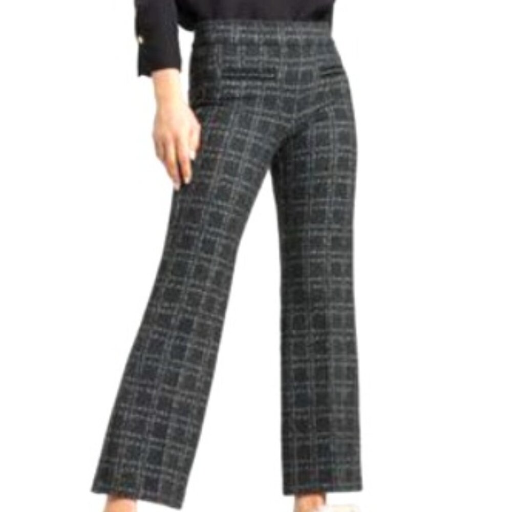 New York & Company 7th Avenue Design Studio Plaid Pants Size Medium NWOT